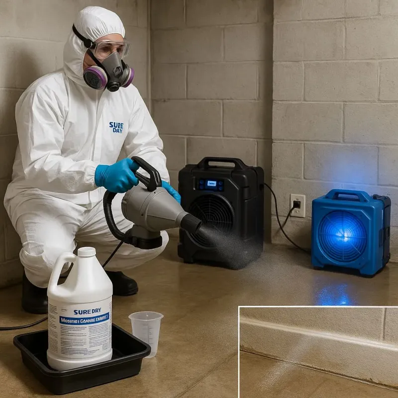 Sanitization and Odor Removal process in Mechanicsburg, PA