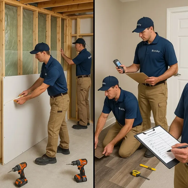Repairs and Reconstruction process in Mechanicsburg, PA